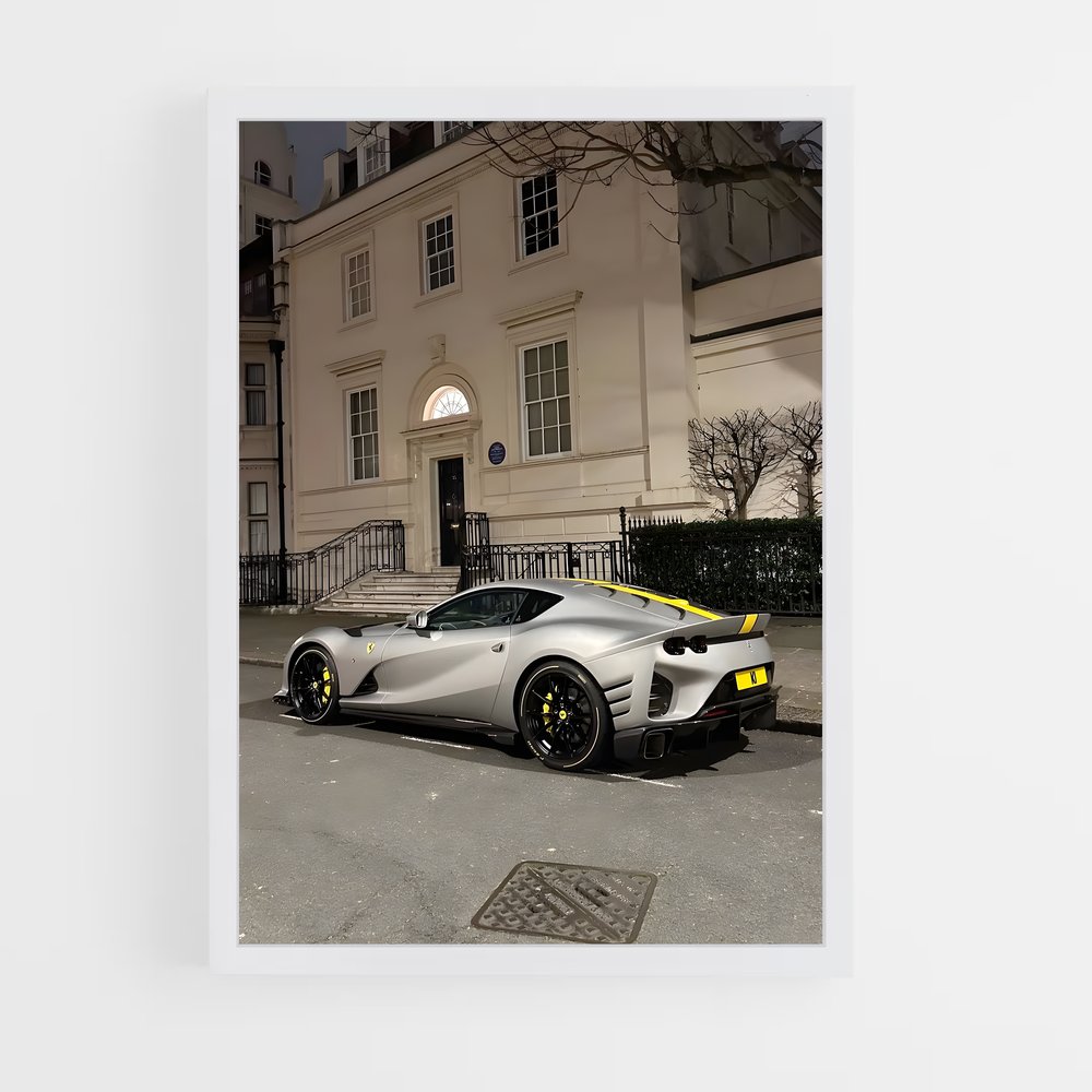 Poster Competizione Moderne – affiche Ferrari (vue 3)